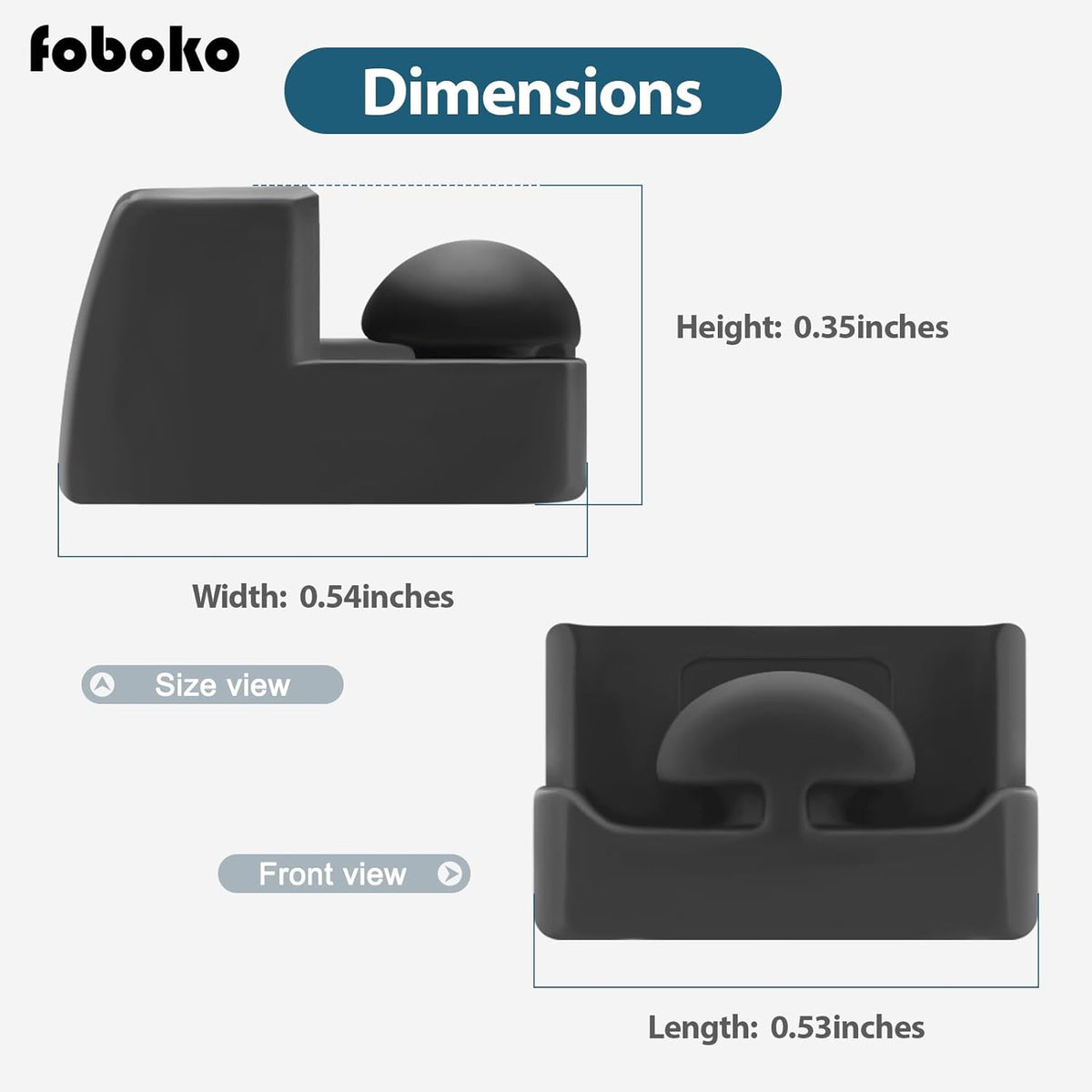 Silicone Bumper for Ninja Crispi Air Fryer FN101, Ninja Crispi accessories, Ninja Crispi Replacement Parts, Food Grade, Black.