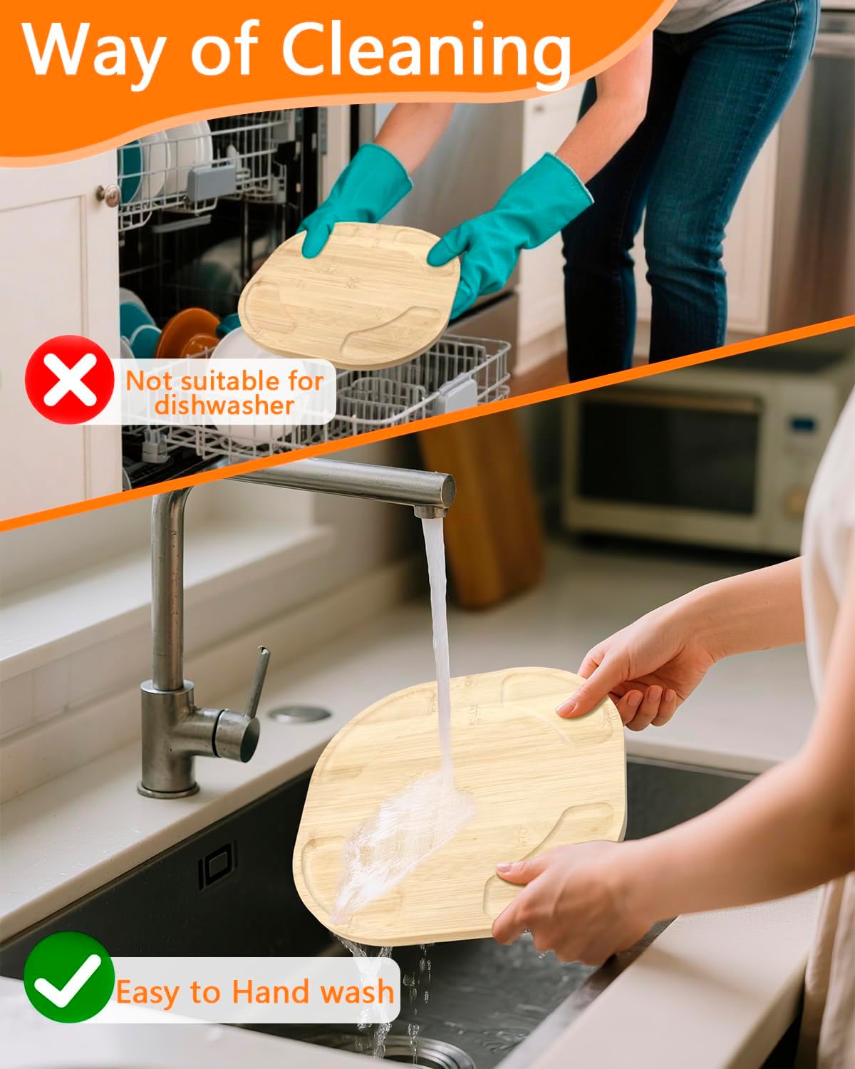 Piemow Heat-Resistant Bamboo Trivet for Air Fryers Non-Slip Countertop Protector, Essential Kitchen Gift for Housewives & Househusbands