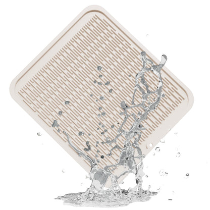 ZLR Silicone Dish Drying Mat & Heat Resistant Trivet (12" x 16") - Waterproof Counter Protector for Air Fryer, Coffee Maker - Non-Slip, BPA Free Kitchen Pad, Easy Clean Dishwasher Safe (Green)
