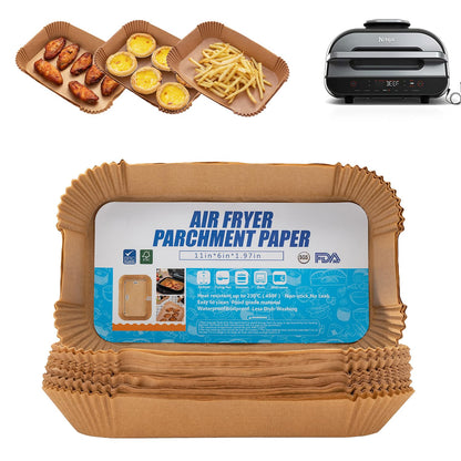 300PCS Air Fryer Liners disposable for Ninja Crispi,Air Fryer Accessories for Ninja Crispi 4-in-1 Portable Glass Cooking System,Suitable for Ninja Crispi Containers